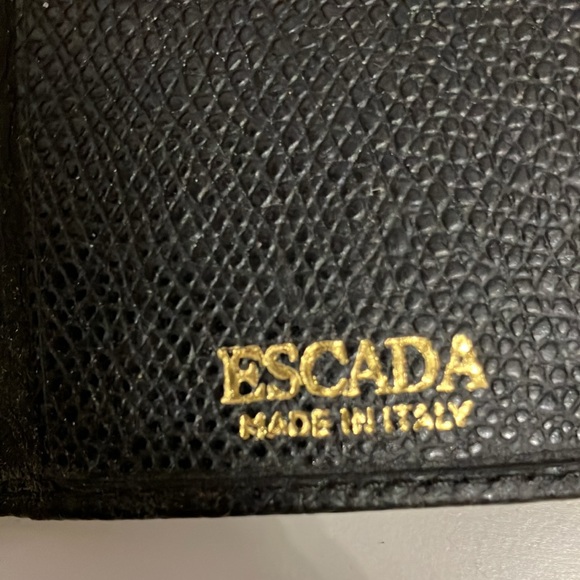 Vintage Escada leather key holder / key wallet - Picture 3 of 6